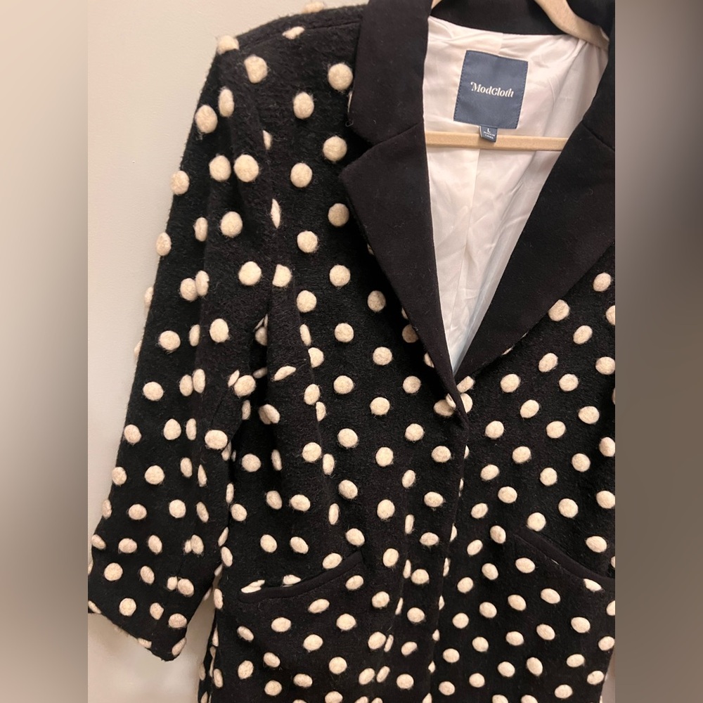 NWOT Modcloth Salient Style Wool Coat - Picture 11 of 12